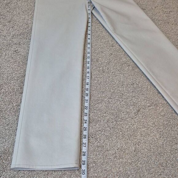 New Agolde Pants Recycled Leather High Rise Size 24 - Picture 8 of 10